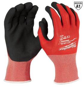 48-22-8900b Milwaukee Cut 1 Dipped Gloves S 12 Pack
