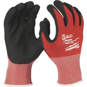 48-22-8903b Milwaukee X-large Red Nitrile Level 1 Cut Resistant Dipped Work Gloves 12-pack