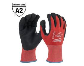 48-22-8929b Milwaukee Xx-large Red Nitrile Level 2 Cut Resistant Dipped Work