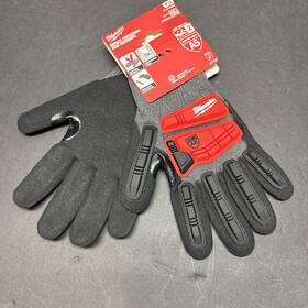 48-22-8982 Milwaukee New Impact Cut Level 5 Nitrile Gloves - L Large Lg