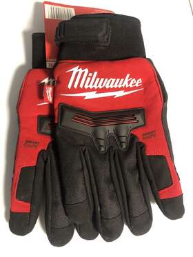 48-73-0043 Milwaukee Winter Construction Gloves - X-large New