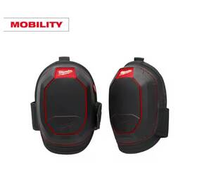 48-73-6080 Milwaukee High Mobility Black Foam Memory Soft Knee Pads With Hook And Loophigh Mobil