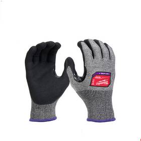 48-73-7014b Milwaukee Cut Protection Dipped Gloves A7 Level Gray 2xl Pk12