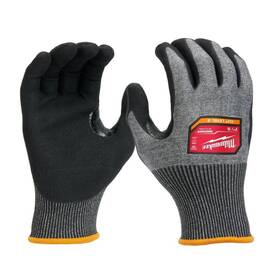 48-73-7020 Milwaukee Small Cut 8 Resistant Nitrile Dipped Outdoor And Work Gloves