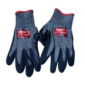 48-73-7152 Milwaukee Cut Level 5 High-dexterity Nitrile Dipped Gloves - L