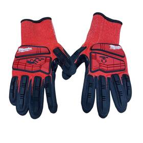 48-73-8131 Milwaukee Impact Cut 3 Nitrile Dip Glove Medium