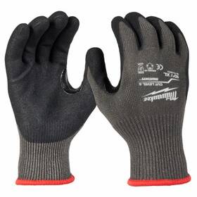 48-73-8653 Milwaukee Nitrile Dipped Work Gloves Cut Level 5 Mens Xl -