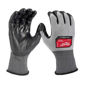 48-73-8730b Milwaukee Cut Level 3 High-dexterity Polyurethane Dipped Gloves S