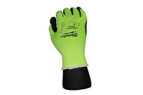 48-73-8910b Milwaukee Work Glove Cut Level 1 Polyurethane Dipped 10 Pair-new Open Box