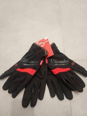 48228712w Milwaukee 2 Pairs Free-flex Work Gloves With Smart Swipe - New
