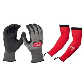 Milwaukee 882346303195 Xx-large High Dexterity Level 3 Cut Glove With 16 Inch Red 4-way Stretch