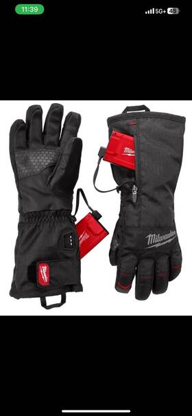 M700b-21xl Milwaukee Heated Winter Gloves Black. Hexon Technology 2025. Nwt