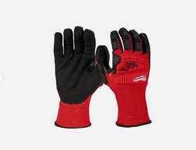 48-22-8970 Milwaukee Tool Impact Cut Level 3 Nitrile Dipped Gloves - Small