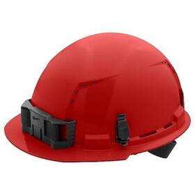 48-73-1208 Milwaukee Tool Hard Hat Red 6 1/2 To 8 Inch Size