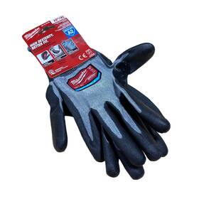 48-73-8723 Milwaukee Tool 10 Inch Xl High Dexterity Cut Level 2 Resistant Polyurethane Dipped Gloves