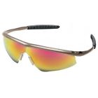 135-tm129 Mirror Blue Lens Tremor Crews Outclear Frame