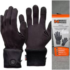 Mobile Warming 078928653707 Heated Glove Liners 7.4v Black Size Xl Rechargeable Water Repel