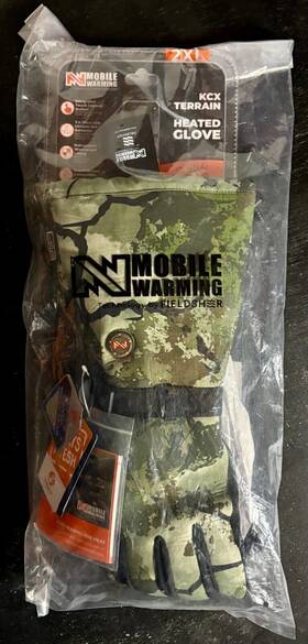 Mwug33450623 Mobile Warming Kcx Terrain Heated Glove Unisex 7.4v Kc Ultra 2xl New