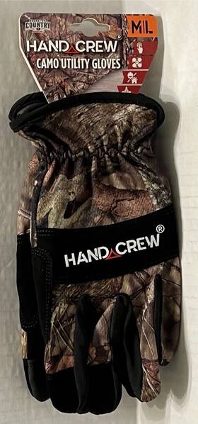 Hg-3111lx Mossy Oak Hg-3111ml Hand Crew Camo Utility Gloves Size M/l New