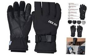 Wg201n Muveen Co. Ltd Coldproof Warm Winter Gloves Wg201 2x-large Pack Of 1 Premium Black