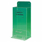 18in.h Mvsdg Brady Protective Eyewear Dspnsr Acrylic Green 754473456672