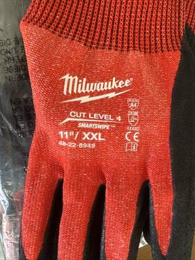 48-22-8904b My Store Milwaukee Cut 1 Dipped Gloves Xxl 12 Pack