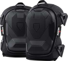 Nc-pkp-v2g Nocry Professional Construction Knee Pads For Men And Fits All Black Grey
