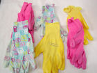 None 6 Pair Womens Color Nitrile Coated Work Glove Garden Yard Pink Yellow Free Ship 075877029034