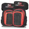 Novasat-0409-1513-33 Professional Gel Knee Pads For Work Construction Gardening Cleaning Red