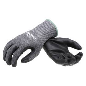 Glv-400m Nsi Gray Hppe Nylon Cut-resistant Gloves Polyurethane Palm Medium