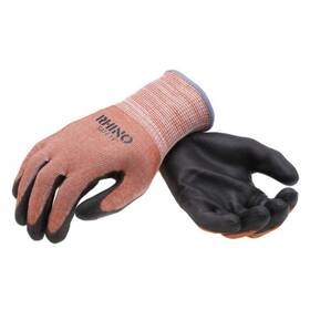 Glv-700xl Nsi Red Nylon A8 Cut-resistant Gloves Polyurethane Palm Extra Large