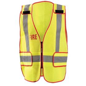 Lux-psf-y3 Occunomix Lux-psf-y3/4x Security Public Safety Lux-ps-dor Yellow Medium Polyester Mesh High