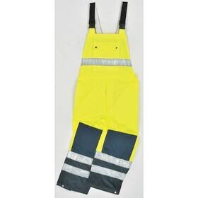 Lux-tenbib-y3x Occunomix Breathable Bib Pants Hi-vis Yellow 3x