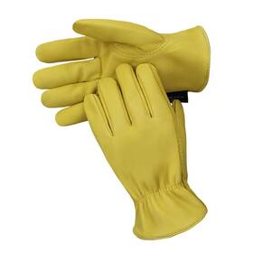 Olson Deepak Hy007 Sheepskin Gloves X-large Pack Of 1 Yellow-goatskin Leather