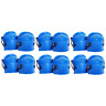 P2-325-3 Amazoncommercial Rubber Cap Knee Pads In Blue Pair 313025315357
