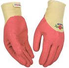 Pairs Palm 2 1795w Safety Latex Grip Work Rubber Gloves Kinco Nylon Womens Pink