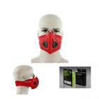 Passion Red Cyrusher Base Camp Dust Mask Activated Carbon Filter