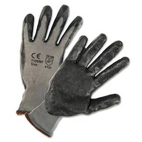 713snfm Pip Posigrip Foam Nitrile Palm-coated Polyester Gloves Medium Gray Shell