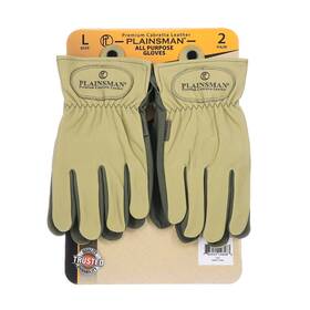 990395933 Plainsman Torque Premium Cabretta Leather Gloves 2 Pairs Large
