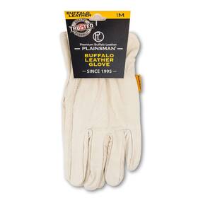 Bl20e Plainsman 1 Pair Premium Buffalo Leather Gloves M-xl New With Tags