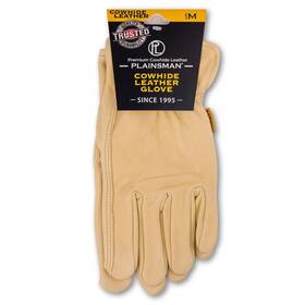 Cl20e Plainsman 1 Pair Premium Cowhide Leather Gloves M-xl New With Tags