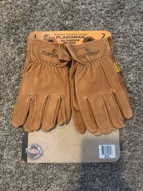 Gc204 Plainsman Premium Cabretta Leather Gloves Size L