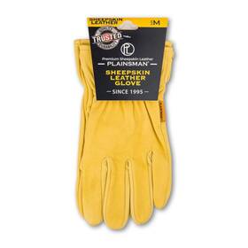 Sl20e Plainsman 1 Pair Premium Sheepskin Leather Gloves M-xl New With Tags