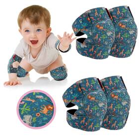Prapiroon 445028398372 2 Pairs Baby Knee Pads For Crawling Adjustable Toddler Crawler Pr