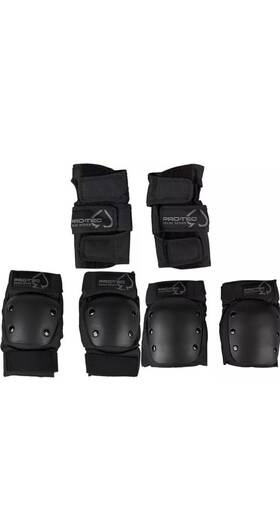 Pro-tec 085955173481 Spade Multi Sport Series Pad Set Wrist Elbow And Knee. Ages 14 Pro-tec 085955173481 Spade Multi Sport Series Pad Set Wrist Elbow And Knee. Ages 14