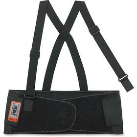 Ego11092 Proflex By Ergodyne Economy Elastic Back Support 7-1/2 Inch X30 Black