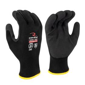 Radians Rwg803 Cut Level A3 Foam Pvc Palm Coated Safety Gloves 12 Pair