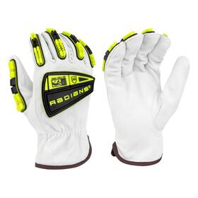 Radians Rwg86 Kamori Goatskin Leather Cut Resistant Safety Gloves 12 Pair