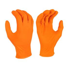 Radians Rwg9608 8 Mil Nitrile Diamond Grip Disposable Gloves