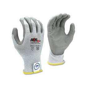 Rwgd101xs Radians Axis D2 Dyneema Cut Protection Gloves X-small Gray - 12 Per Dz